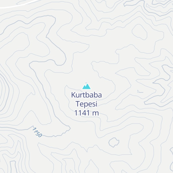 Map of Kurtbaba Tepesi