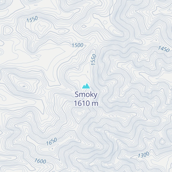 Map of Smoky