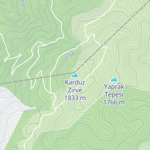 Map of Kardüz Zirve