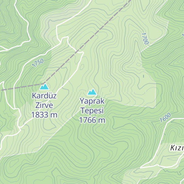 Map of Yaprak Tepesi