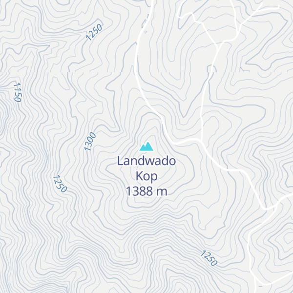 Map of Landwado Kop