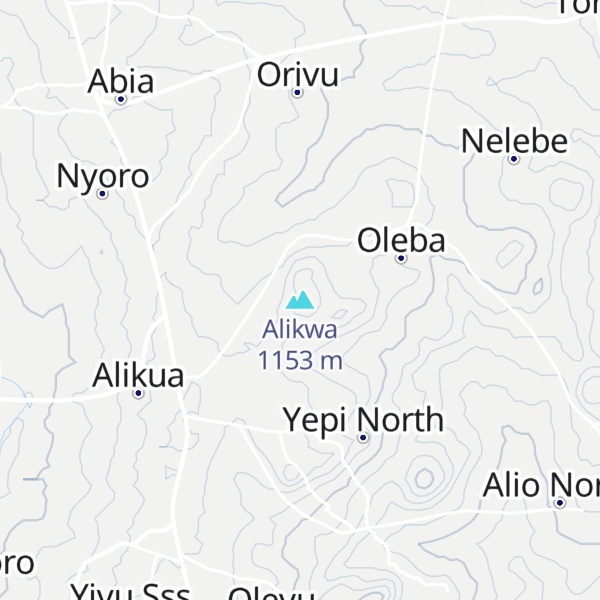 Map of Alikwa