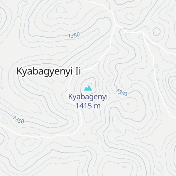 Map of Kyabagenyi