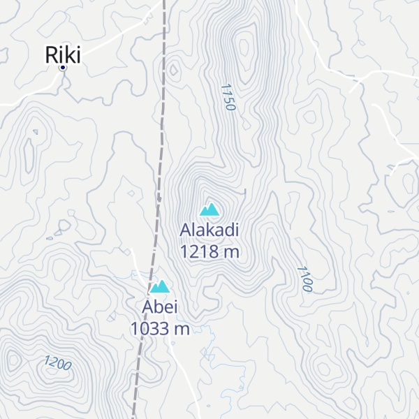 Map of Alakadi