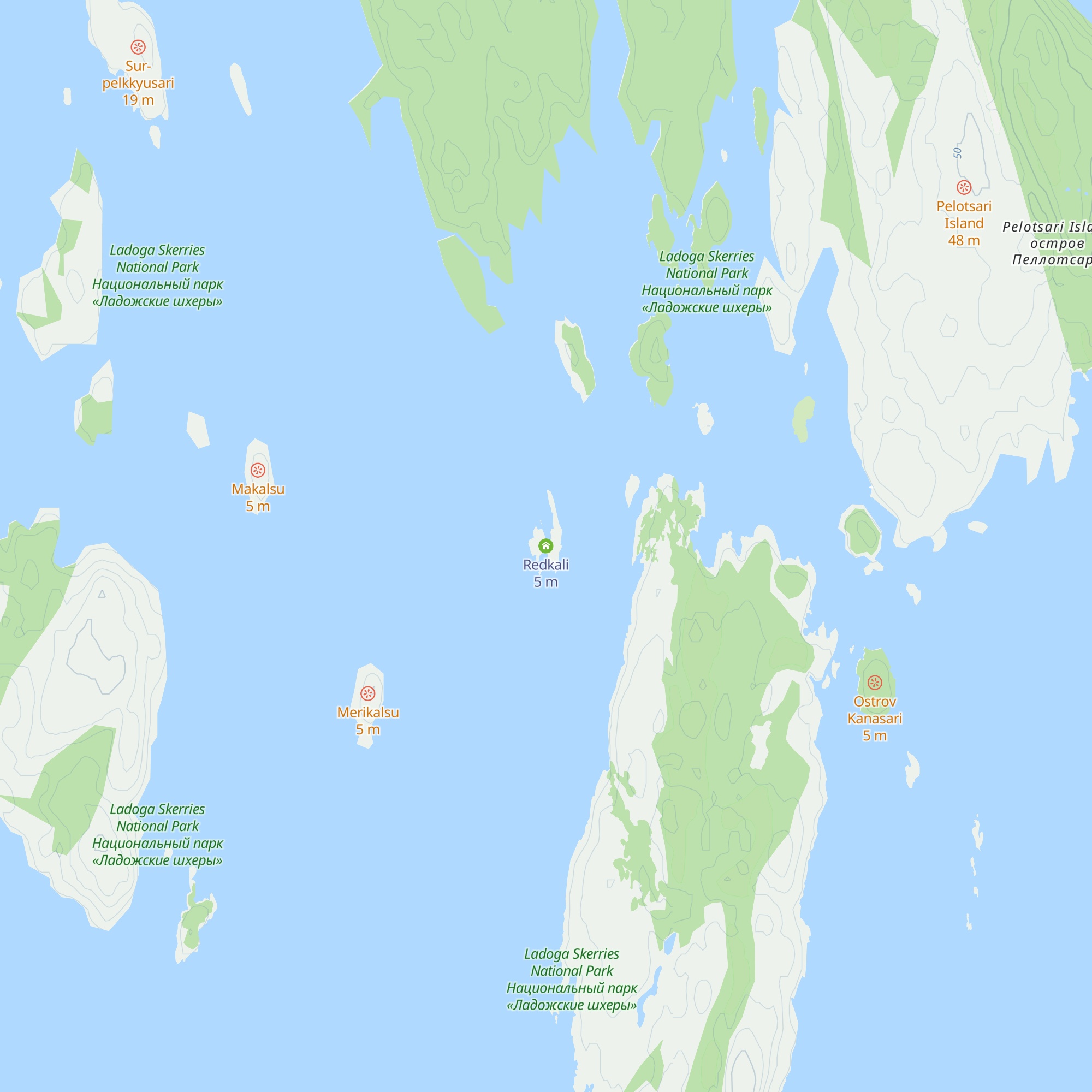 Redkali map