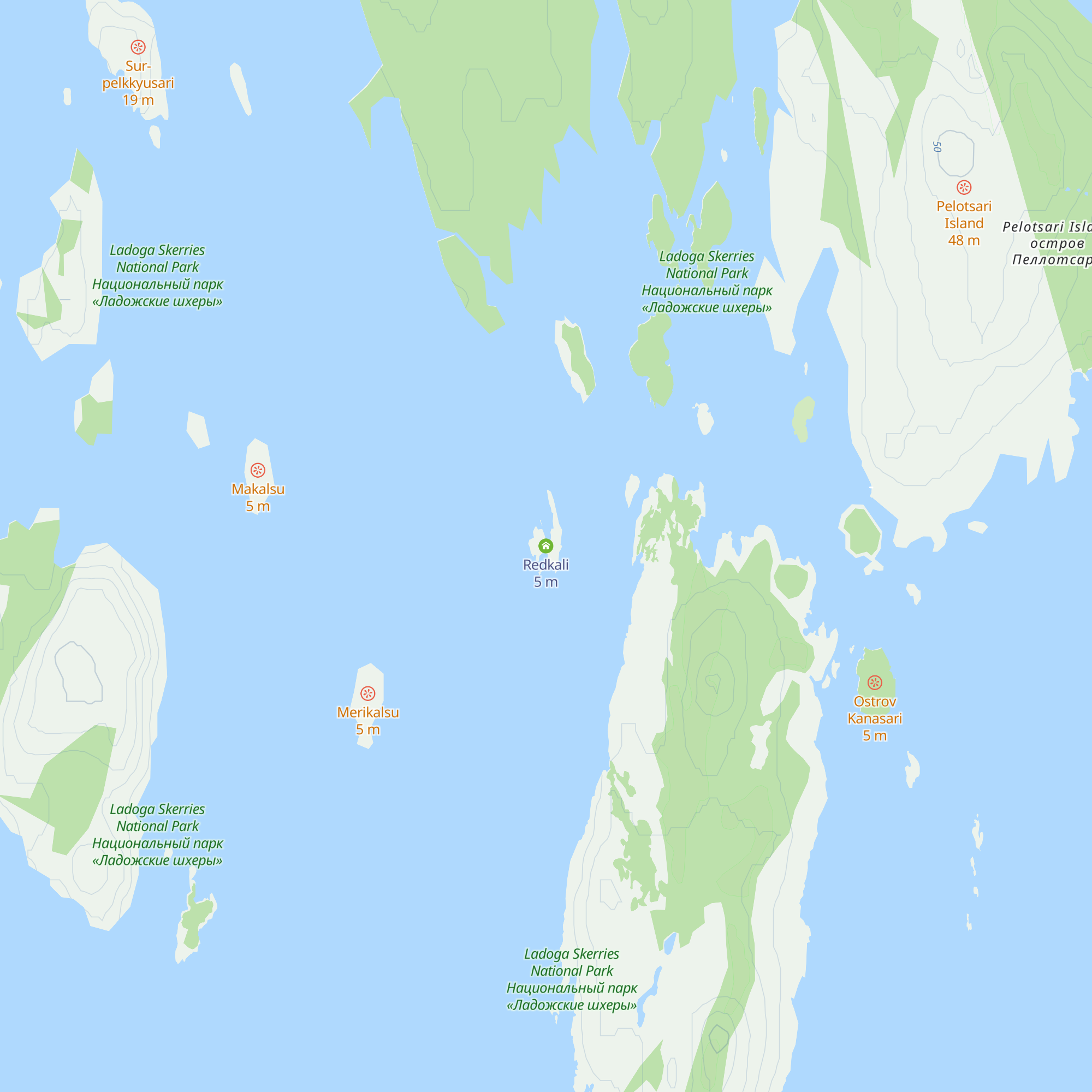 Redkali map