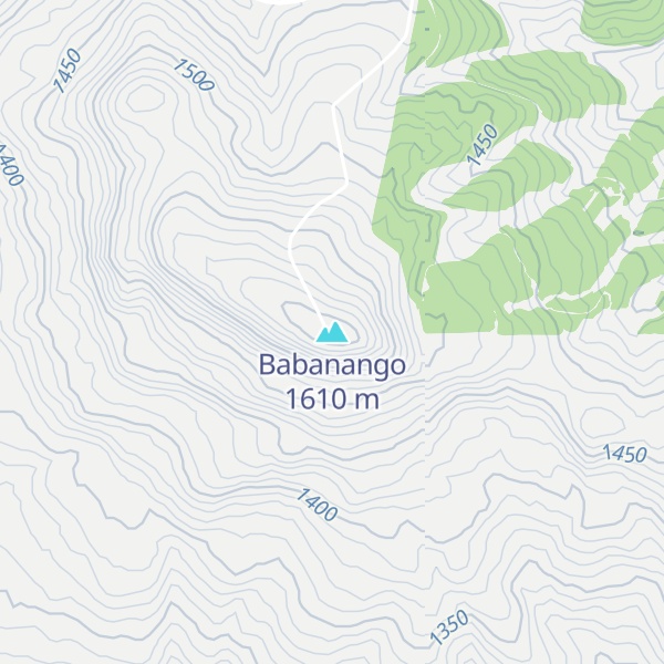 Map of Babanango