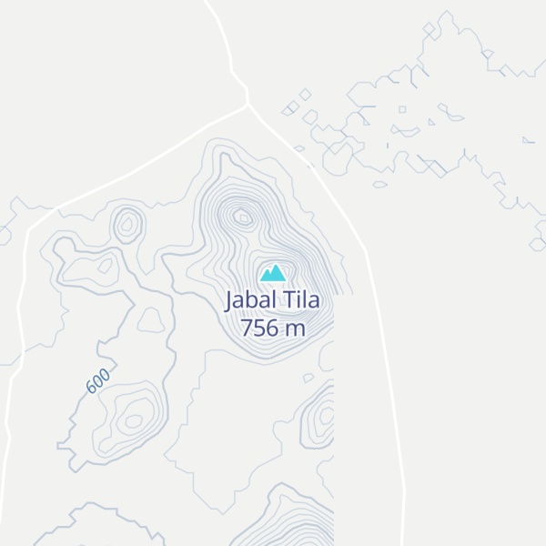 Map of Jabal Tila