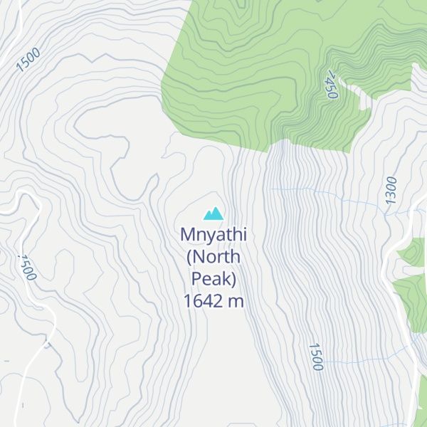 Map of Mnyathi (North Peak)