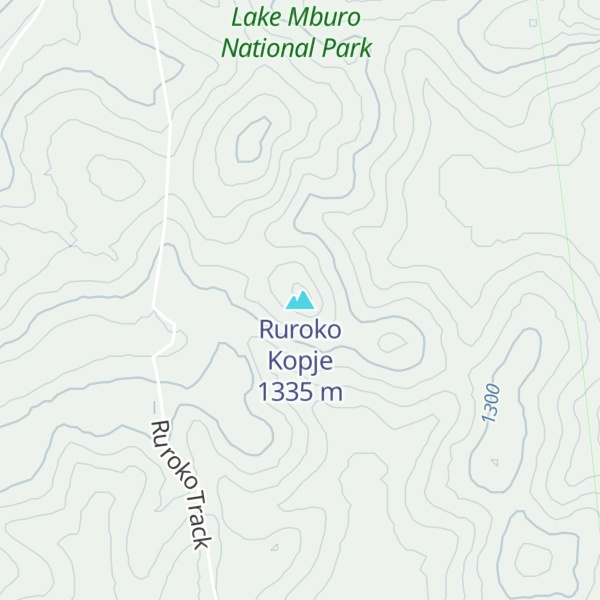 Map of Ruroko Kopje