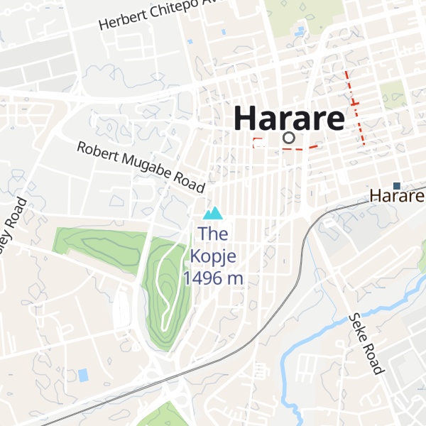 Map of The Kopje