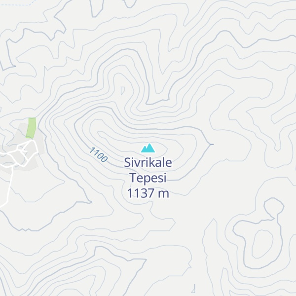 Map of Sivrikale Tepesi