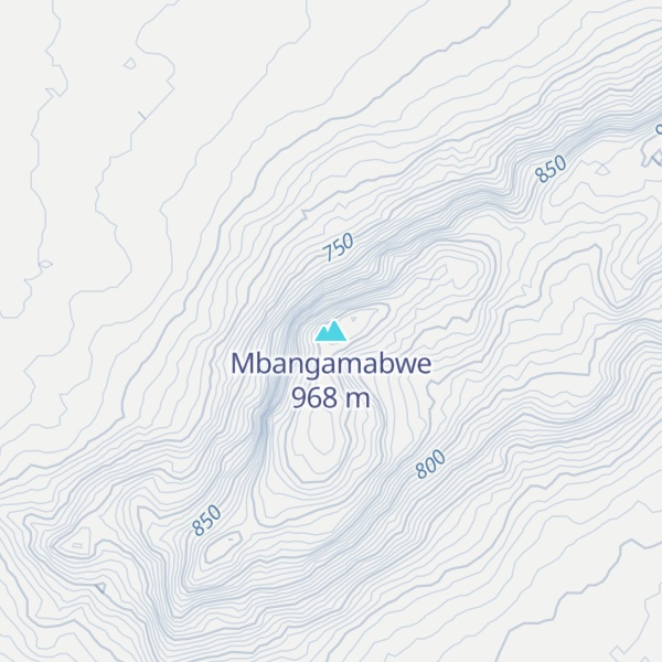 Map of Mbangamabwe