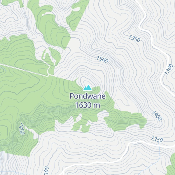 Map of Pondwane