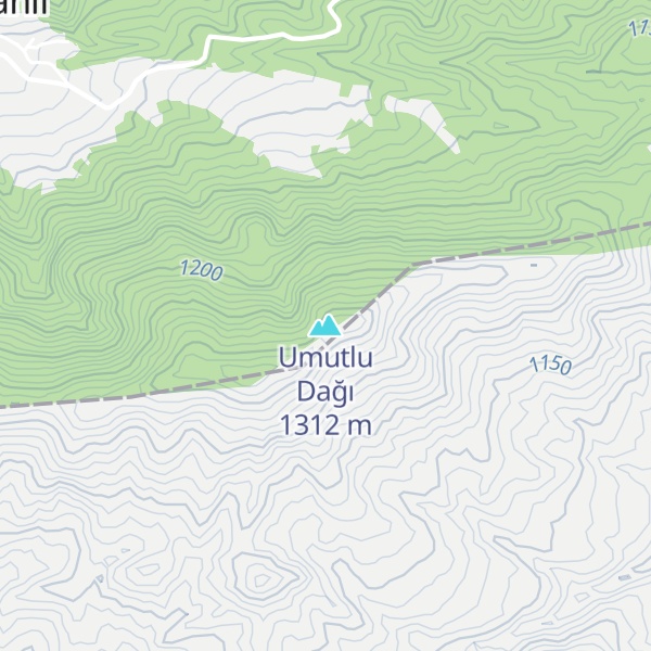 Map of Umutlu Dağı