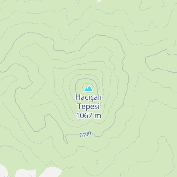 Map of Hacıçalı Tepesi
