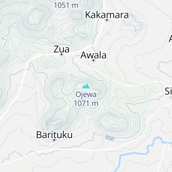 Map of Ojewa