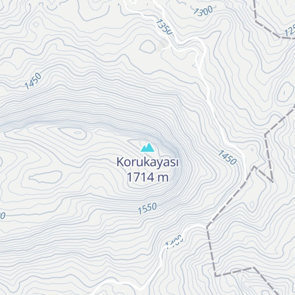 Map of Korukayası