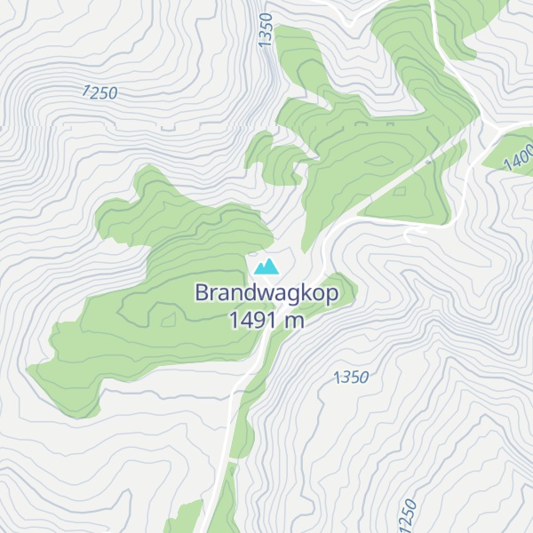 Map of Brandwagkop