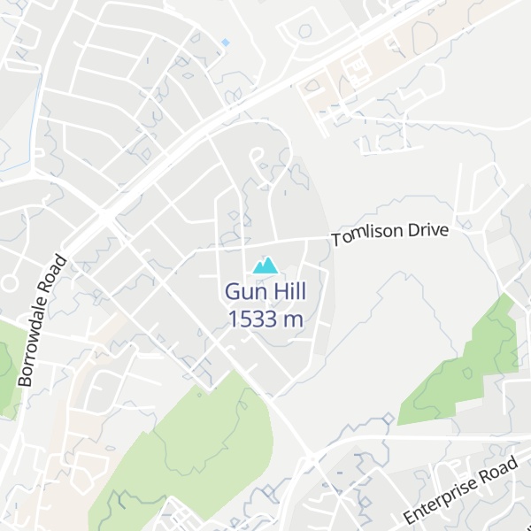 Map of Gun Hill