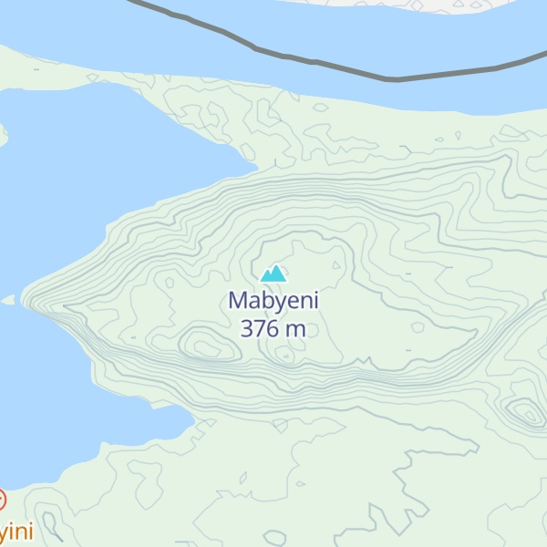 Map of Mabyeni