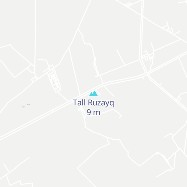 Map of Tall Ruzayq