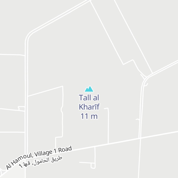 Map of Tall al Kharīf