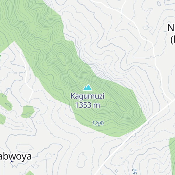 Map of Kagumuzi