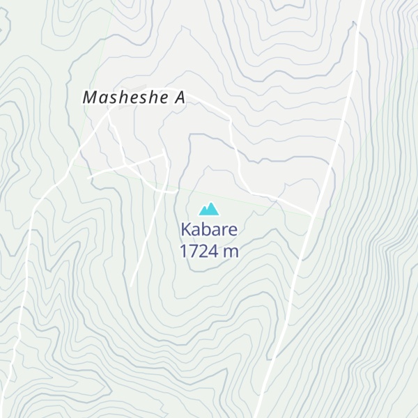 Map of Kabare