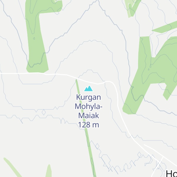 Map of Kurgan Mohyla-Maiak