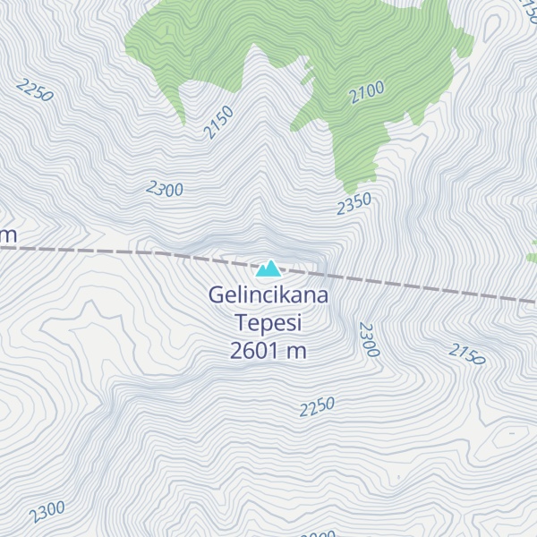 Map of Gelincikana Tepesi