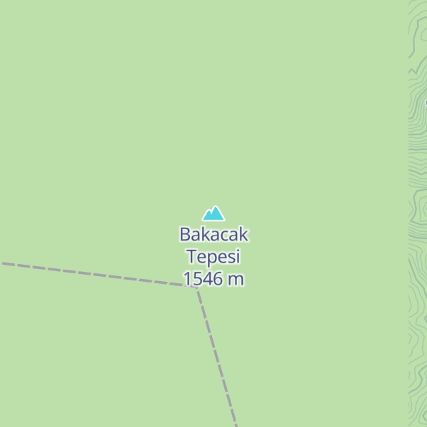 Map of Bakacak Tepesi