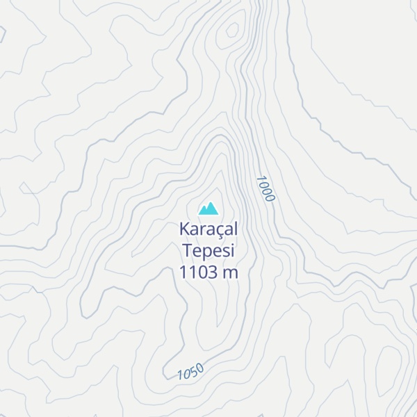 Map of Karaçal Tepesi