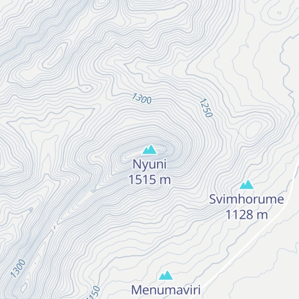 Map of Nyuni
