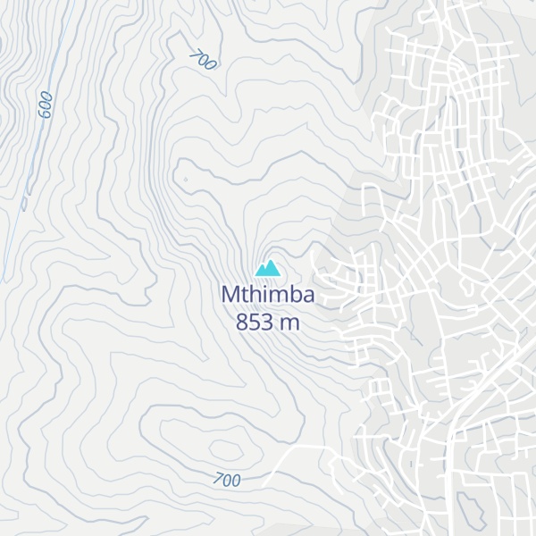 Map of Mthimba