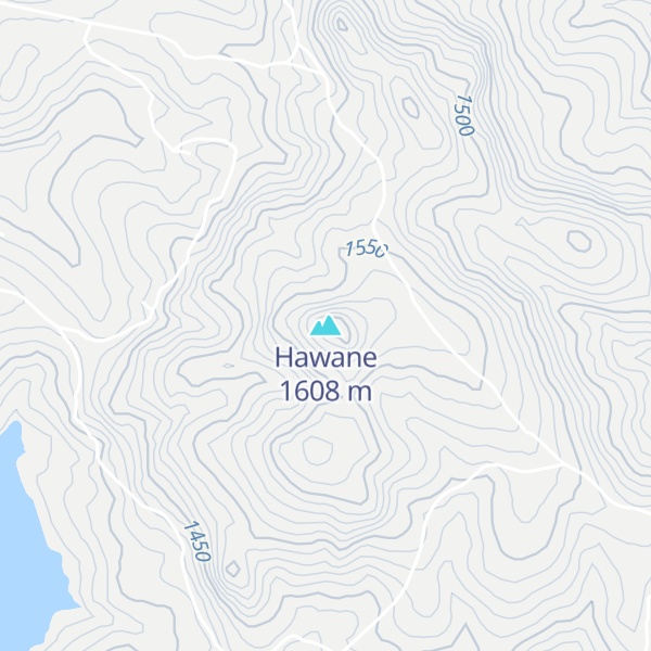 Map of Hawane
