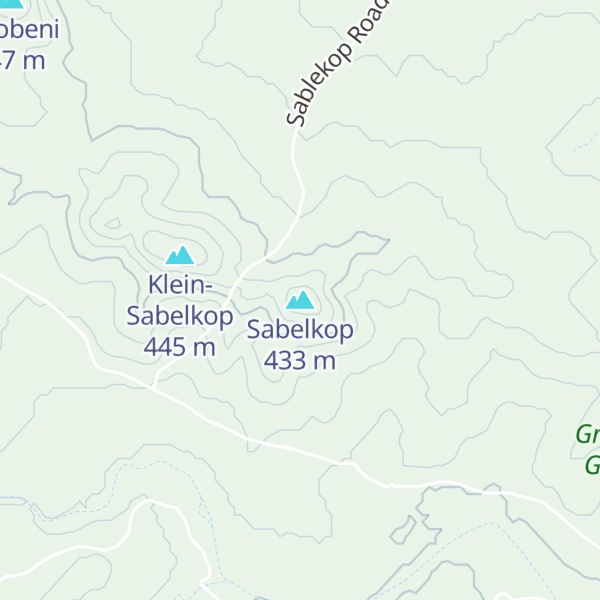 Map of Sabelkop