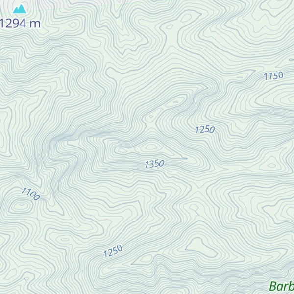 Map of Mountainlands Nature Reserve