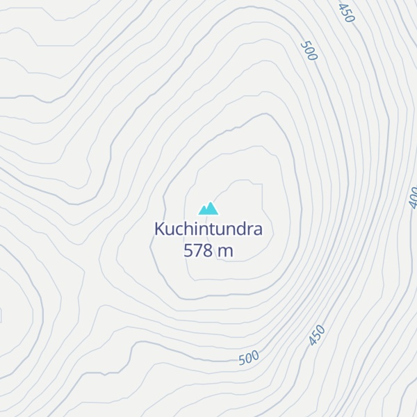Map of Kuchintundra