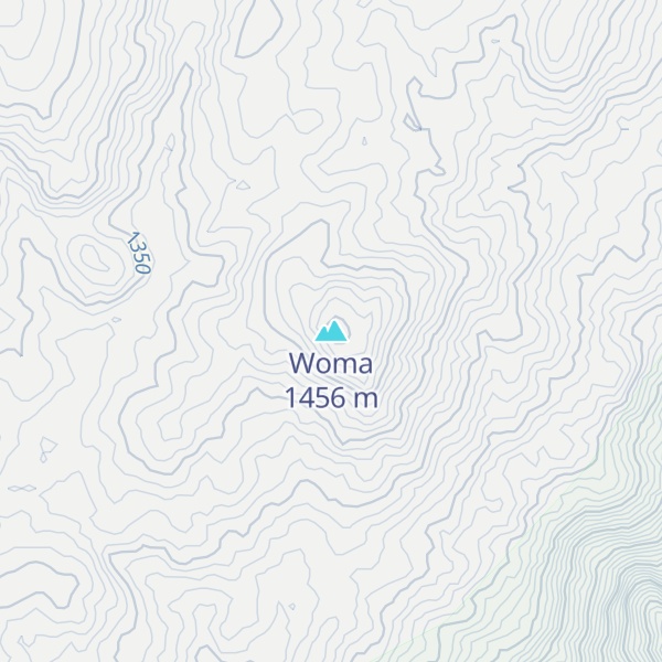 Map of Woma