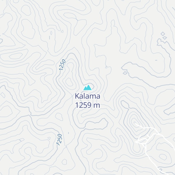 Map of Kalama
