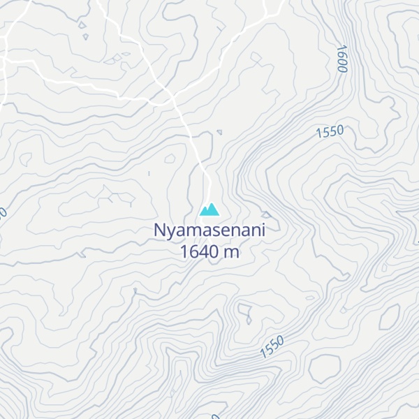 Map of Nyamasenani