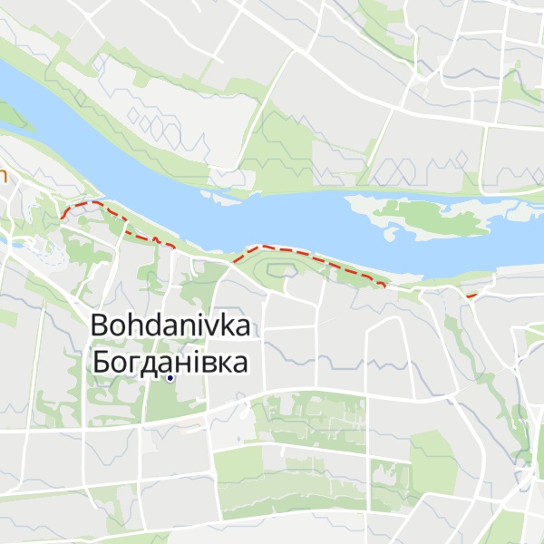 Map of Gribova
