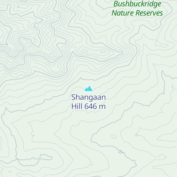 Map of Shangaan Hill