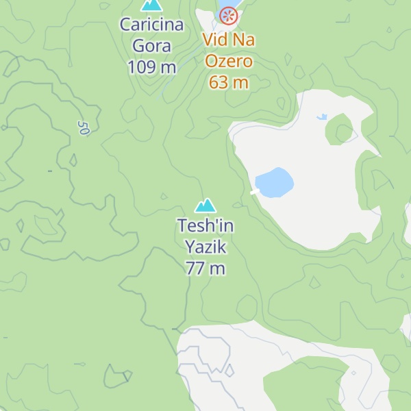 Map of Tesh'in Yazik