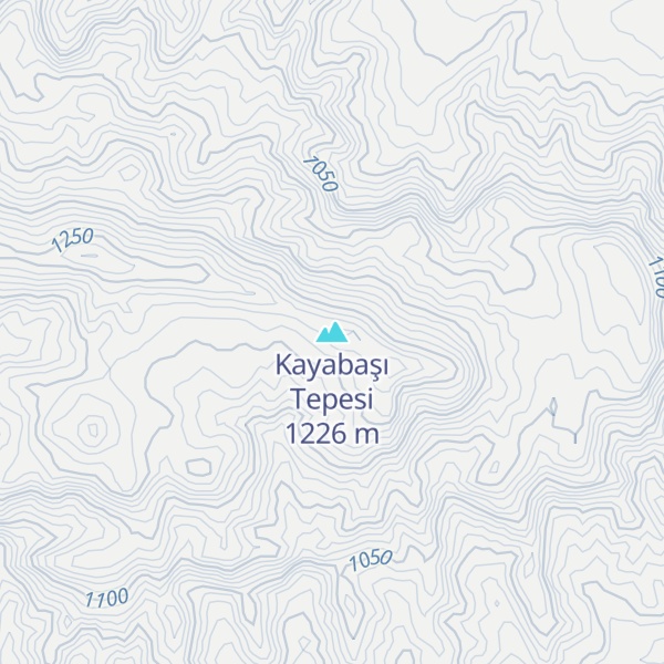 Map of Kayabaşı Tepesi