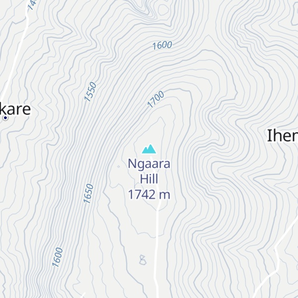 Map of Ngaara Hill