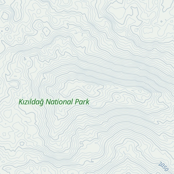 Map of Güllüce Dağı