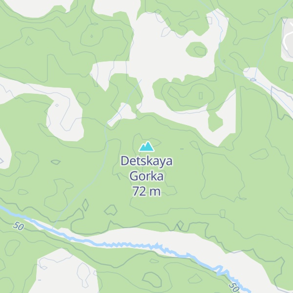 Map of Detskaya Gorka