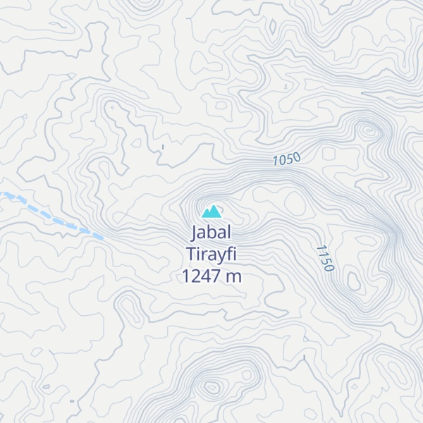 Map of Jabal Tirayfi